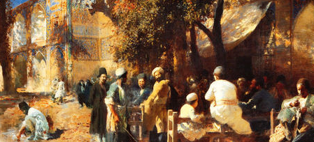 A Persian Cafe, Edward Lord Weeks