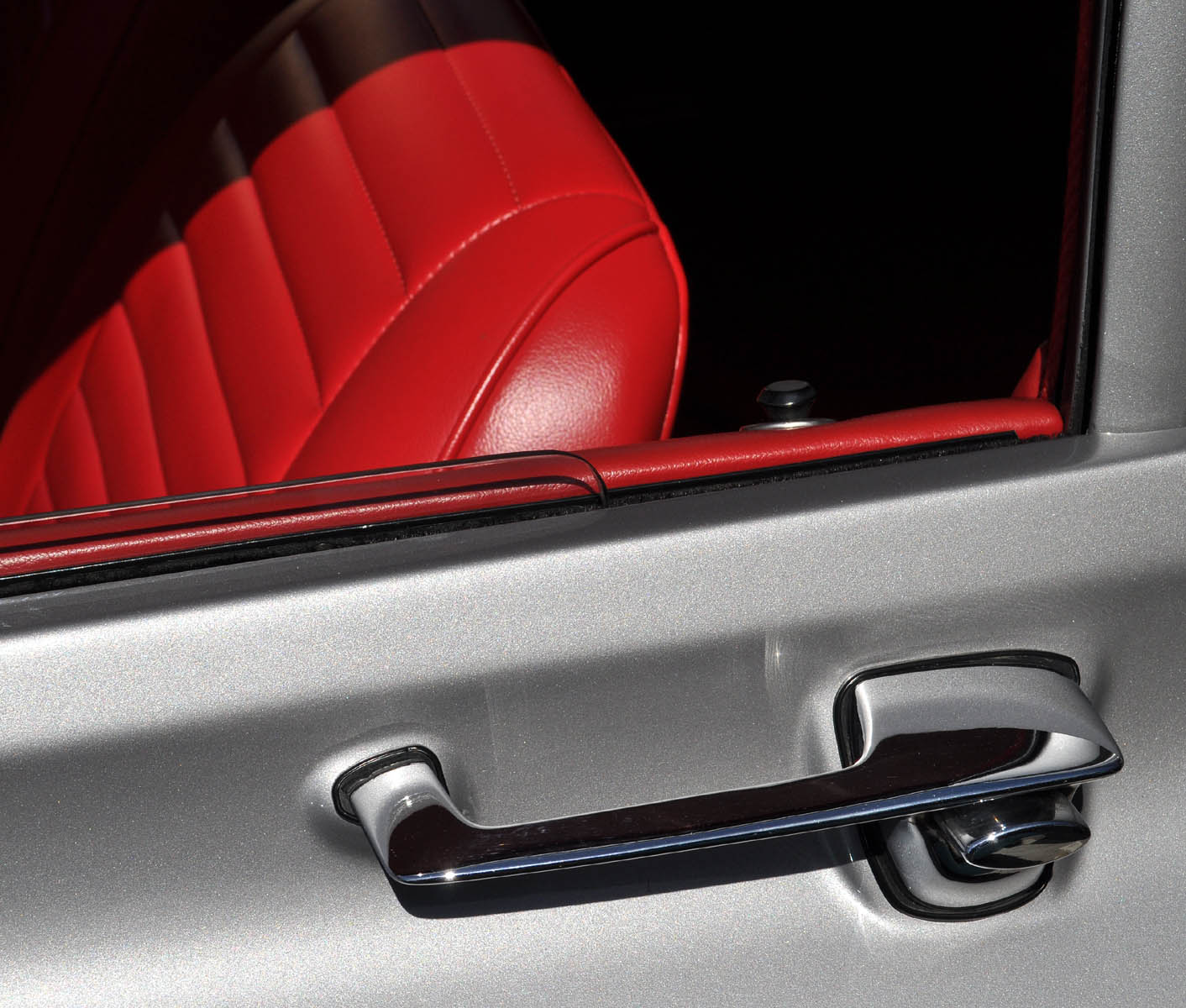 Just A Car Guy: Door handles, simple things, but just like chrome