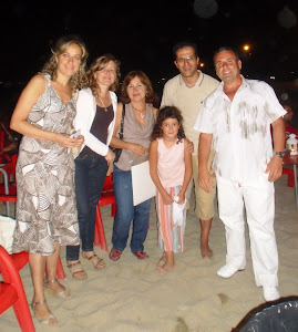 Aquí con Sixta, María de Gea, Luisa Gómez, Antonio y su hija