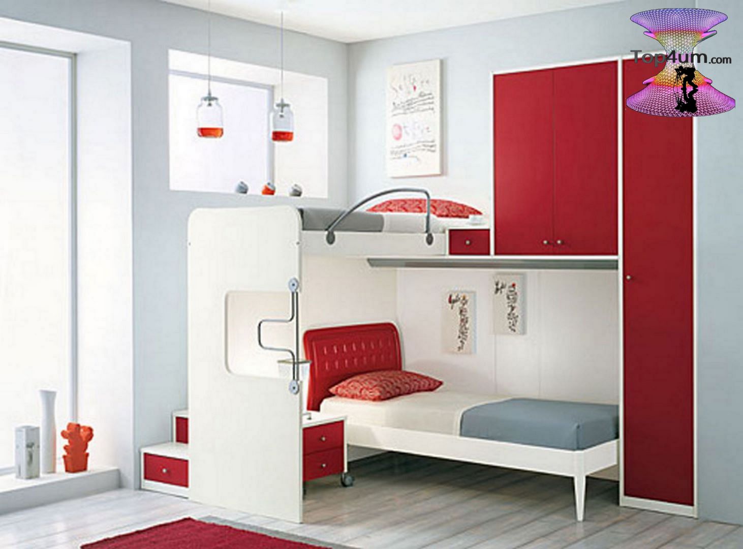 اشيك ديكورات غرف نوم اطفال اولاد وبنات مشتركة👧🏻🧑🏻 cool shared kids room