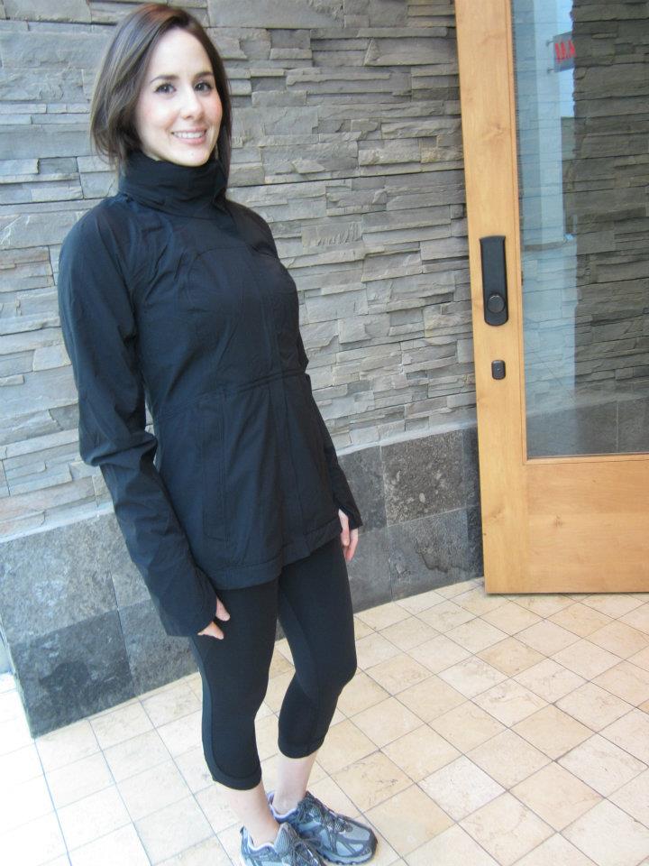 lululemon running rain jacket