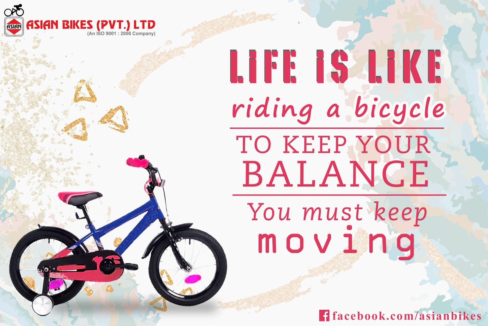 Like riding a bicycle. Life is like riding. Life is like riding a bicycle to keep your balance. Life is like riding a bicycle to keep. Life is like riding a bicycle.
