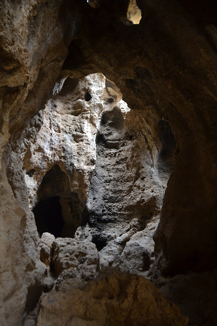 back chamber lit by a chimney