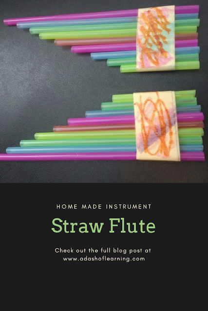 Straw Flute: DIY instrument
