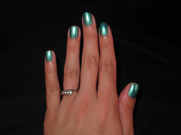 nail design revlon - ocean breeze
