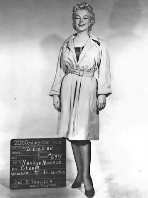 Las pruebas de vestuario de Marilyn Monroe