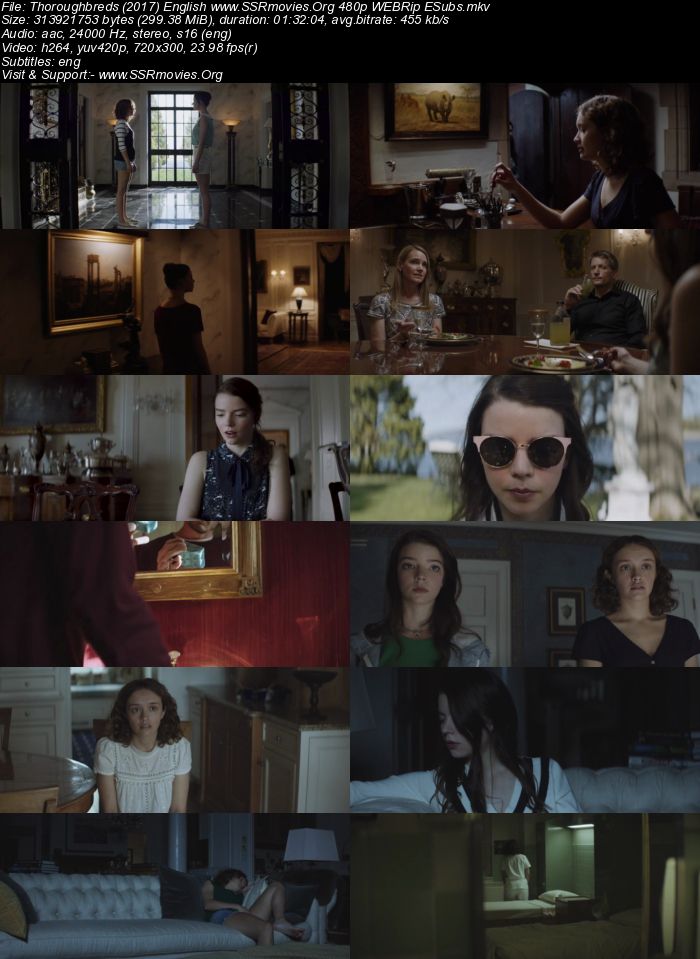 Thoroughbreds (2017) English 480p WEBRip 300MB