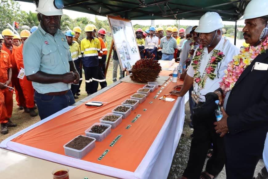 PM Marape commends PNG Oil Palm Company for Work in the Solomon Islands