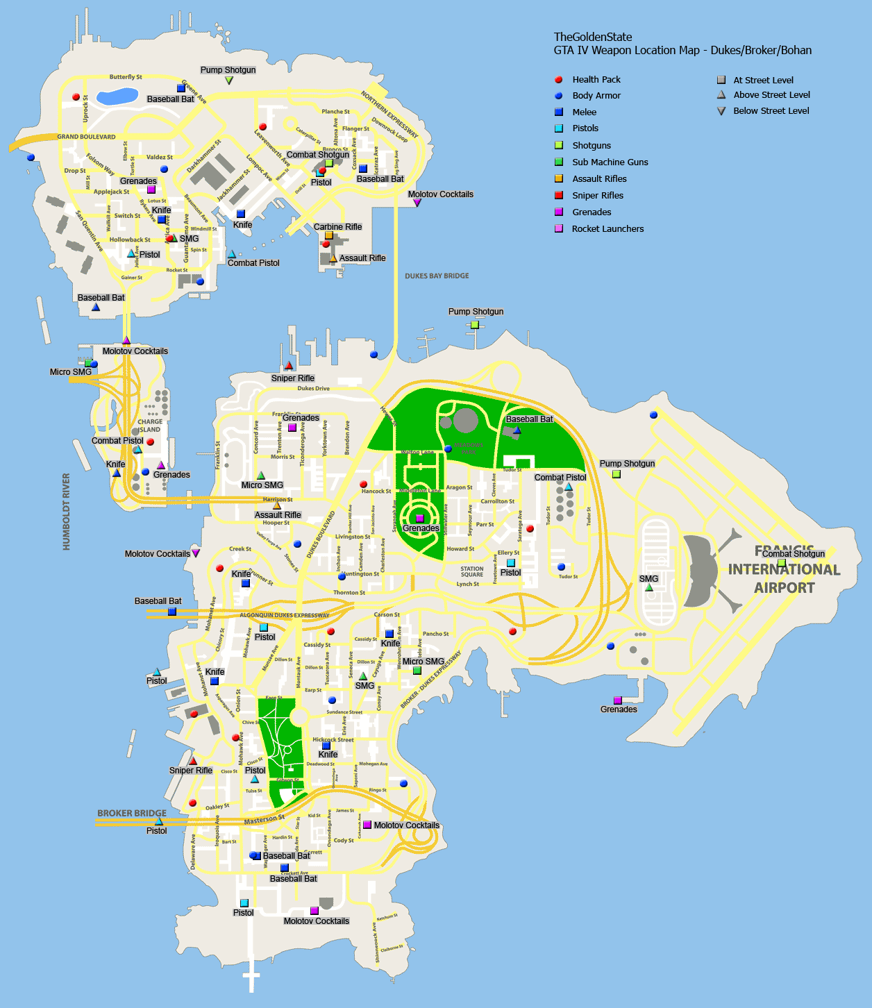 Dónde encontrar TODAS LAS ARMAS DE GTA IV? 