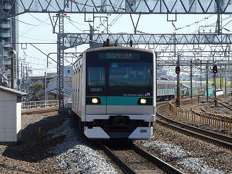 レール7 切符補充券珍行先 常磐線 千代田線直通 各駅停車 向ヶ丘遊園行き2 E233系00番台