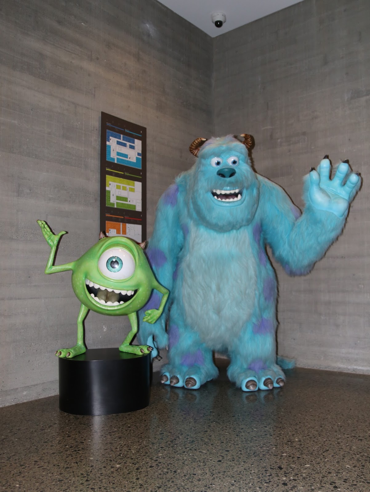 pixar studios mike and sulley pixar studios mike and sulley