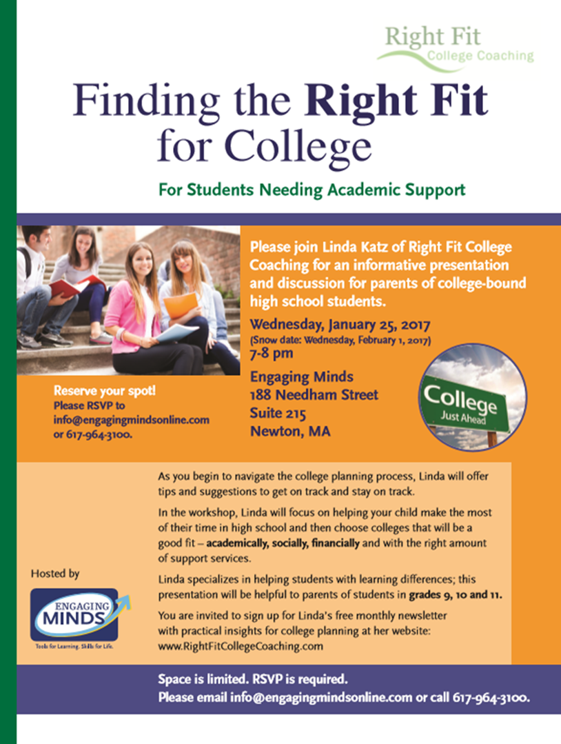 nesca news amp notes finding the right fit for college college fits