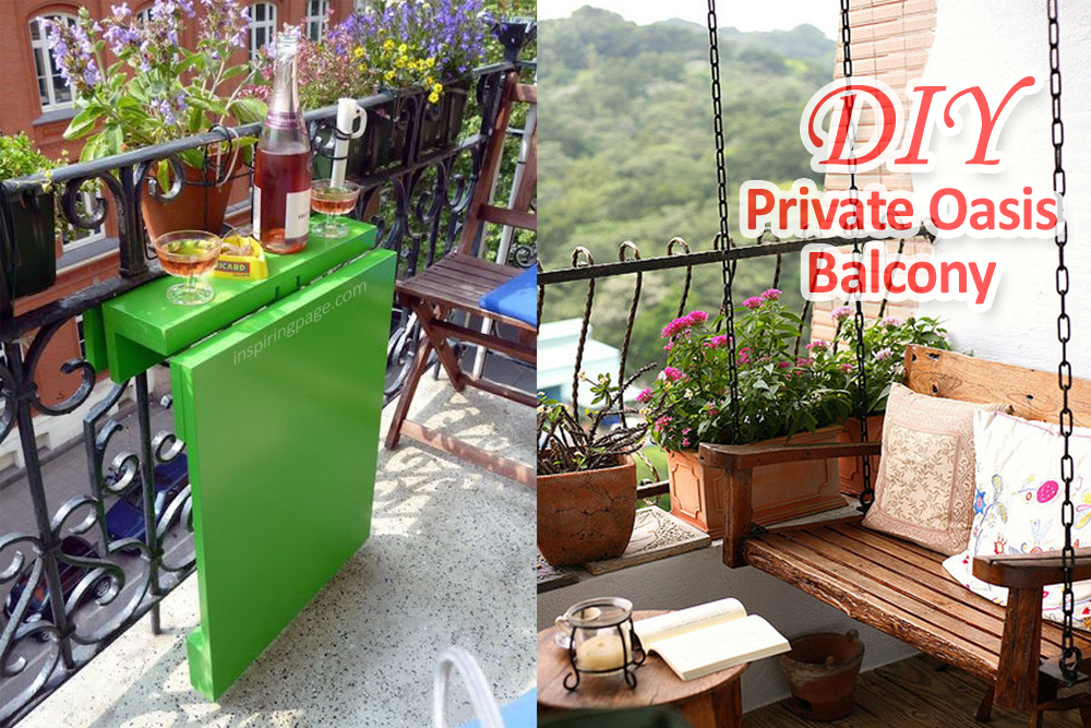 10 diy private oasis balkony ideas