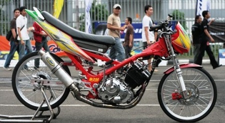 Gambar satria Fu terbaru 2018 motor drag satria fu