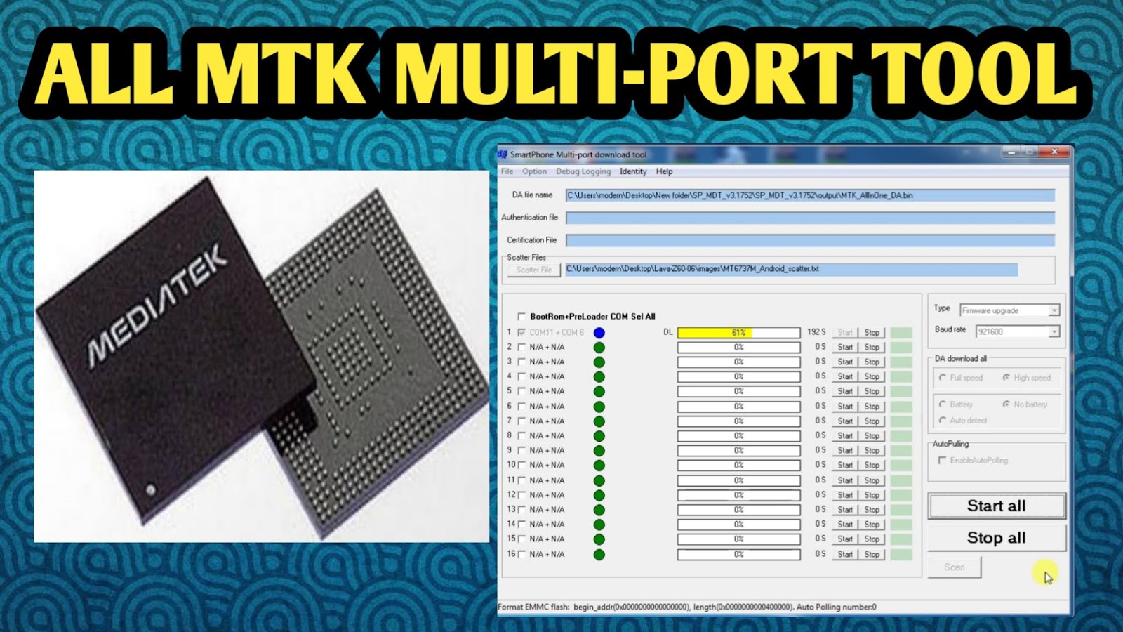 Download Mtk Sp Multi Port Download Tool Latest Version V3 1728 00