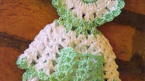 Toallero al crochet