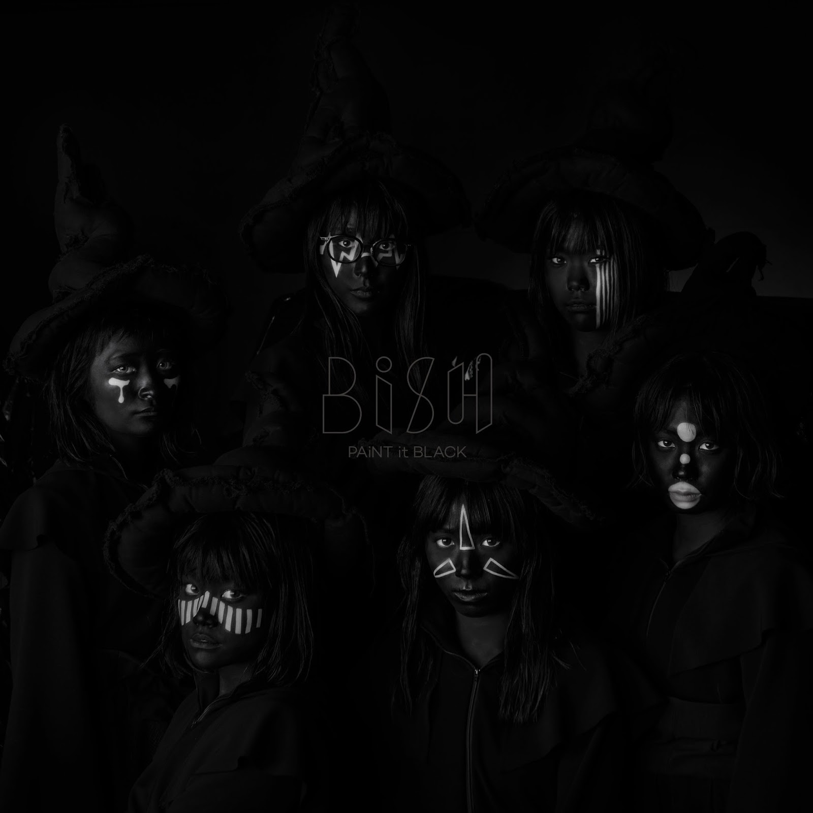 BiSH "PAiNT it BLACK" Single Ongaku no Station