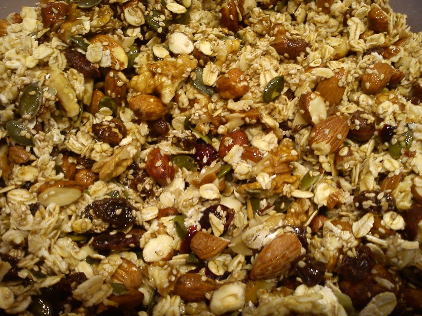 Kitchen of Kiki Granola with mixed nuts