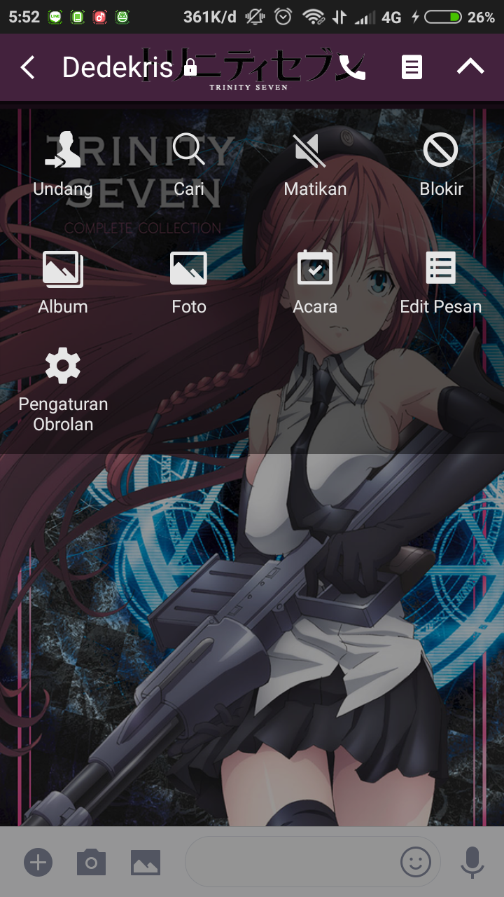 TEMA LINE TRINITY SEVEN x ASAMI LILITH - KurabuTema