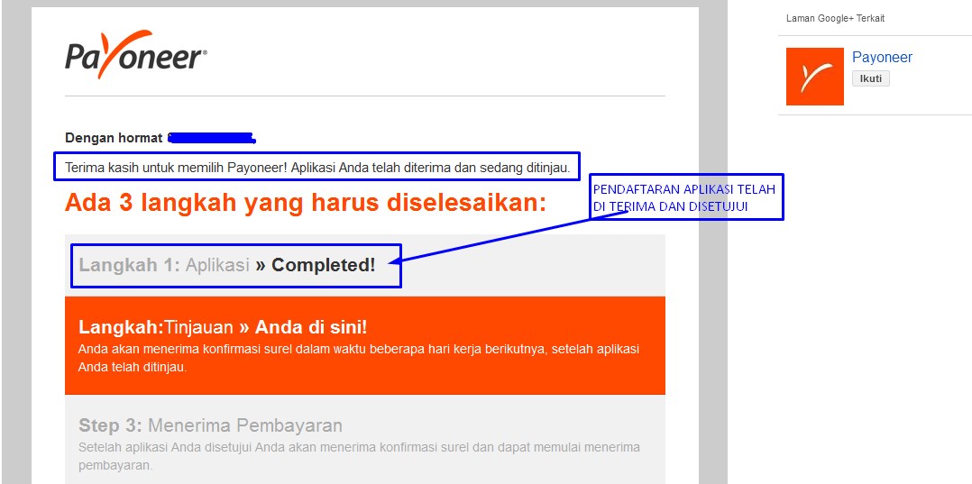 email notifkasi aplikasi kartu payoneer email notifikasi aplikasi kartu payoneer