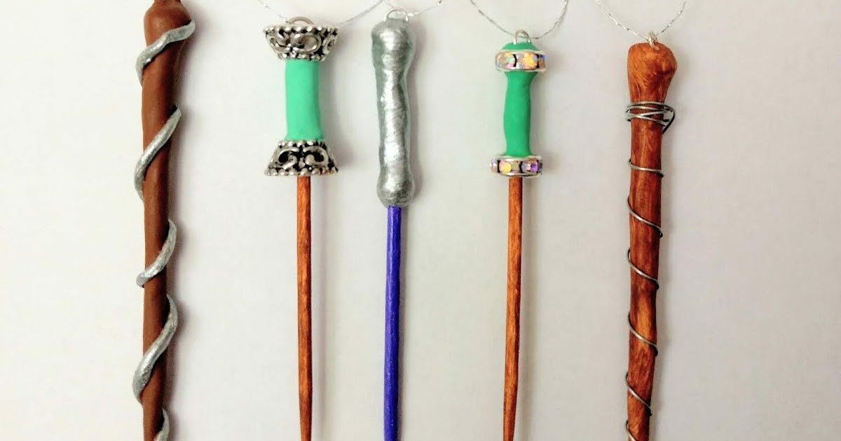 Amber�s Craft a Week Blog DIY Harry Potter Inspired Magic Wand Ornaments