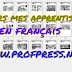Posters mes apprentissages en français 2aep Posters mes apprentissages en français 2aep