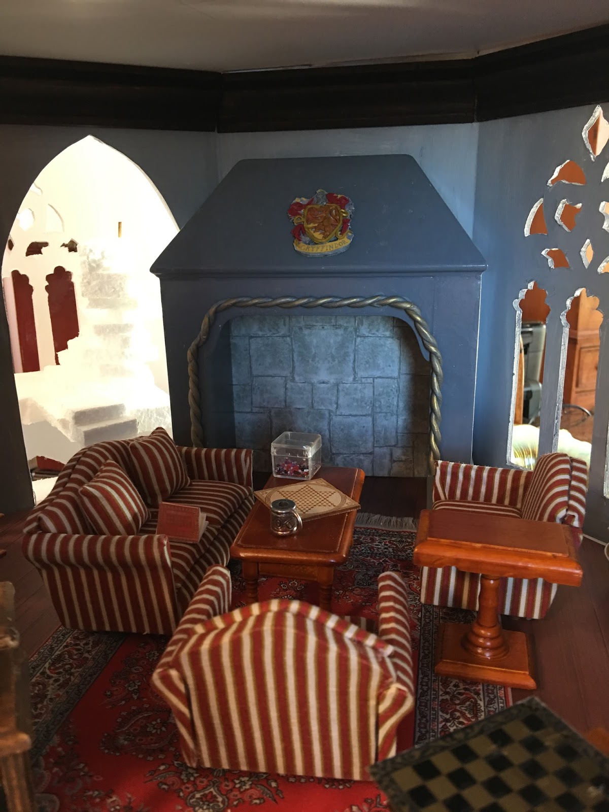 Heather's Water Works Miniature Hogwarts