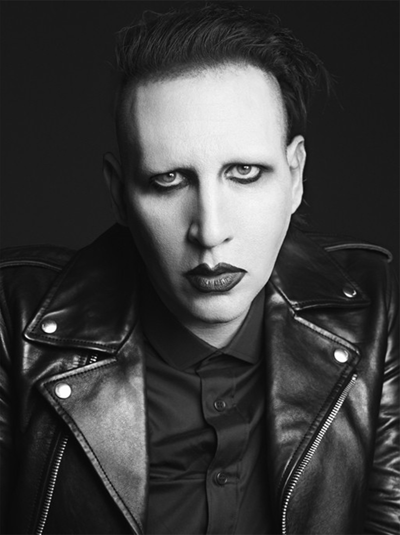 Marilyn Manson for Saint Laurent photo Hedi Slimane