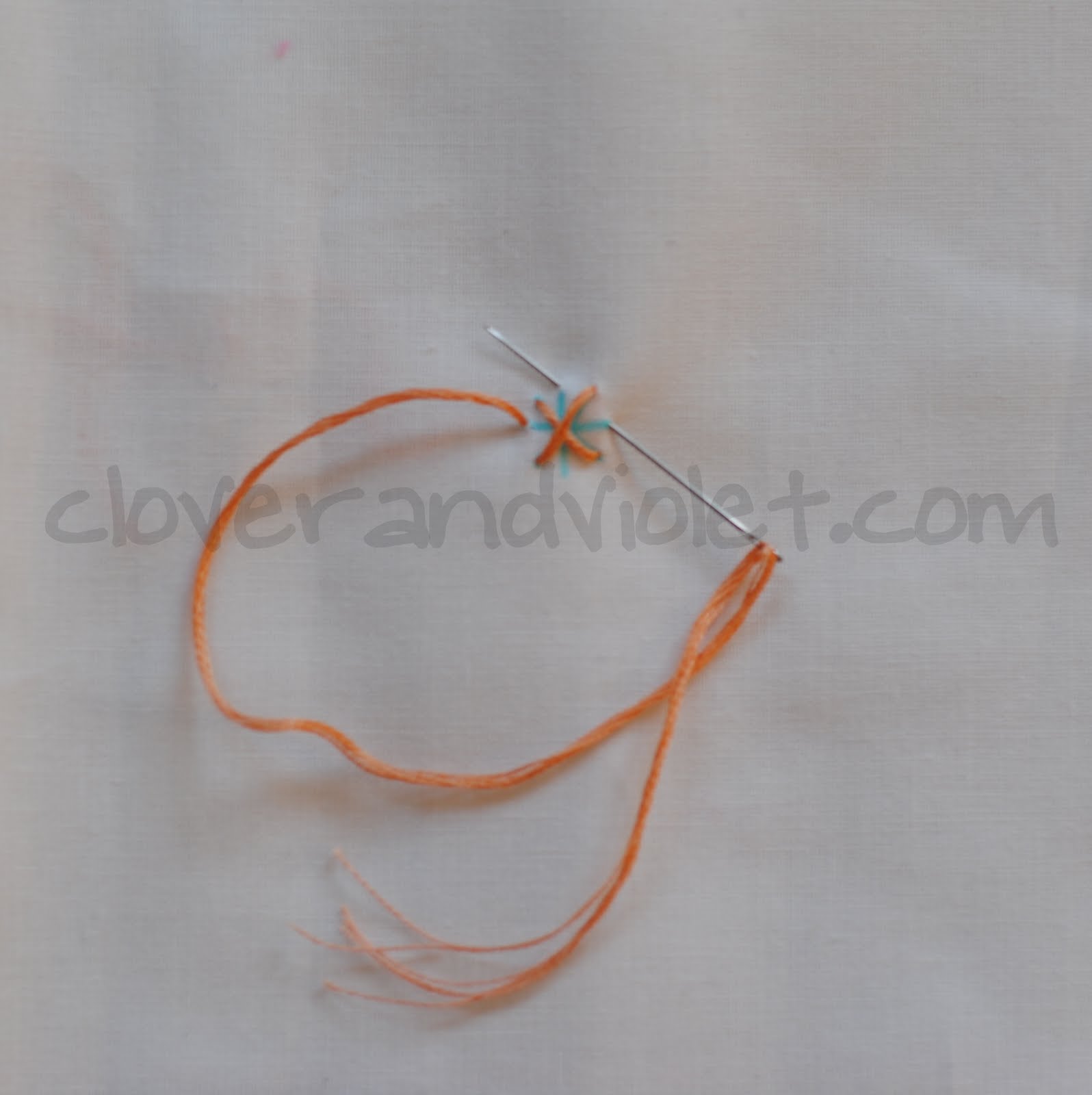 Emboridery 101 Double Cross Stitch Clover & Violet