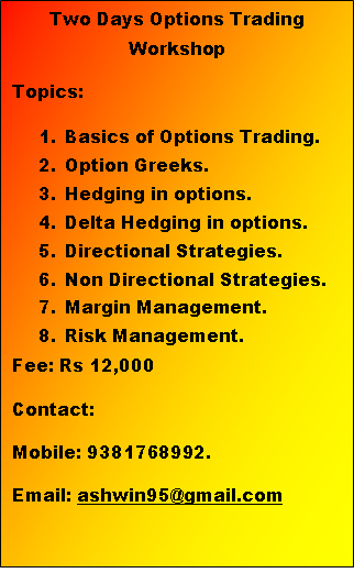 Option trading workshops