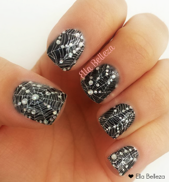 diseños de uñas para halloween