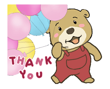 Line Creators' Stickers - Little Brown Bear Booboo3 Example With Gif  Animation