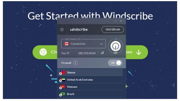 Super secure, with a very generous data cap, Windscribe is a top-notch free VPN