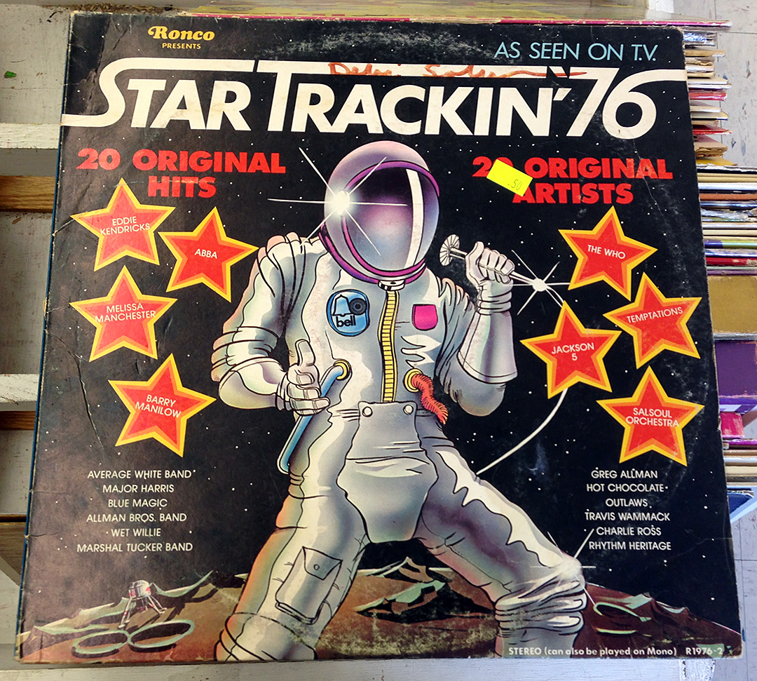 TWENTYFOUR WEIRD RECORD COVERS FROM PORTAGE (WI.) THRIFT STORES