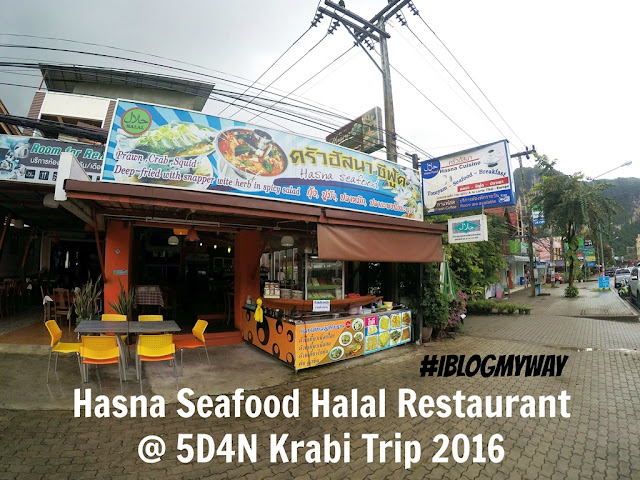 Hasna Seafood Halal Restaurant @ 5D4N Krabi Trip 2016