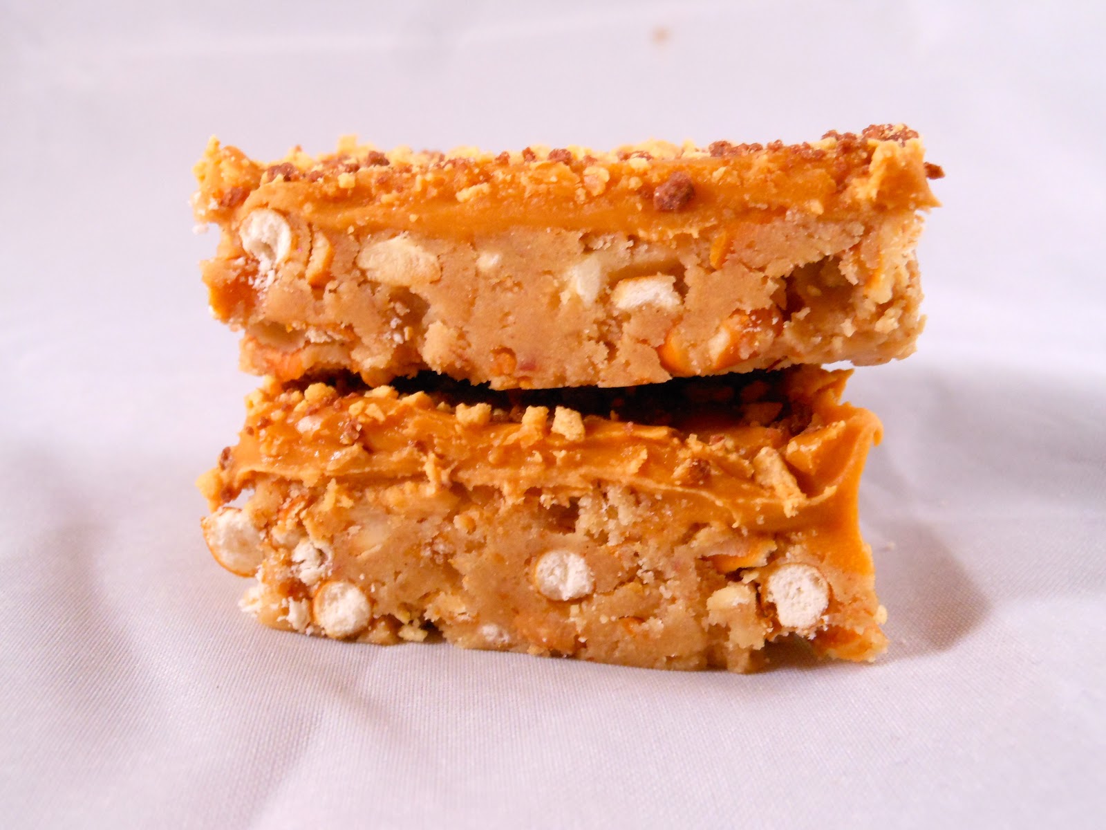 An Experimental Baker Peanut Butter Scotch Bars