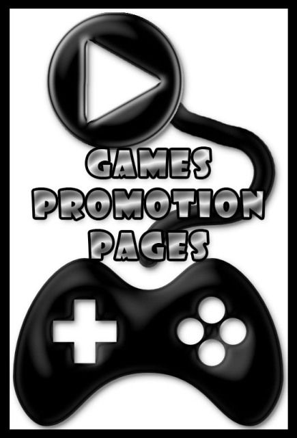 Games promotion pages (set of 6)