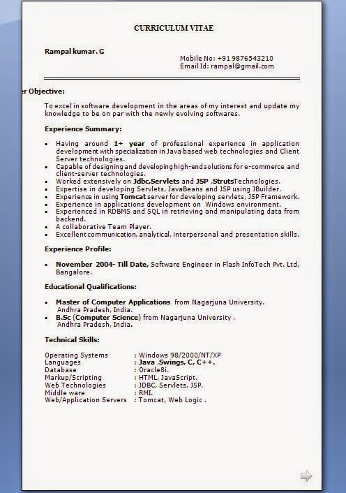 how to write resume for job application examples