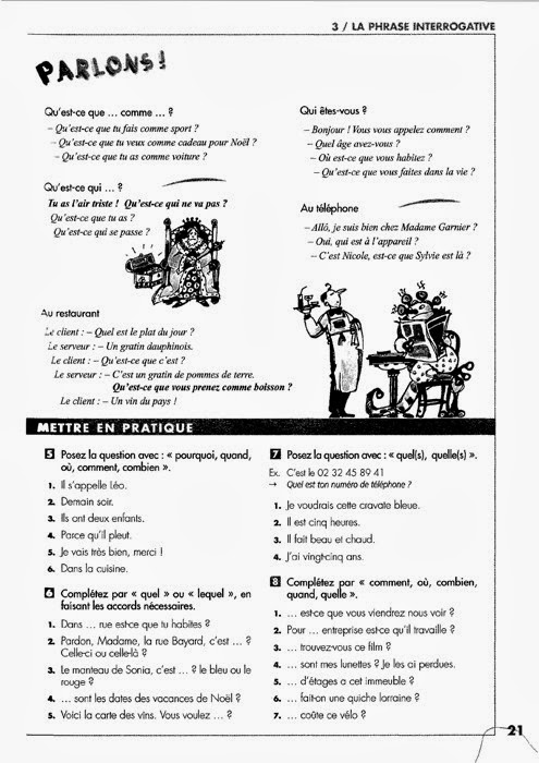 تحميل كتاب Grammaire pratique du Français تطبيقات لتعلم قواعد اللغة الفرنسية بسهولة 1