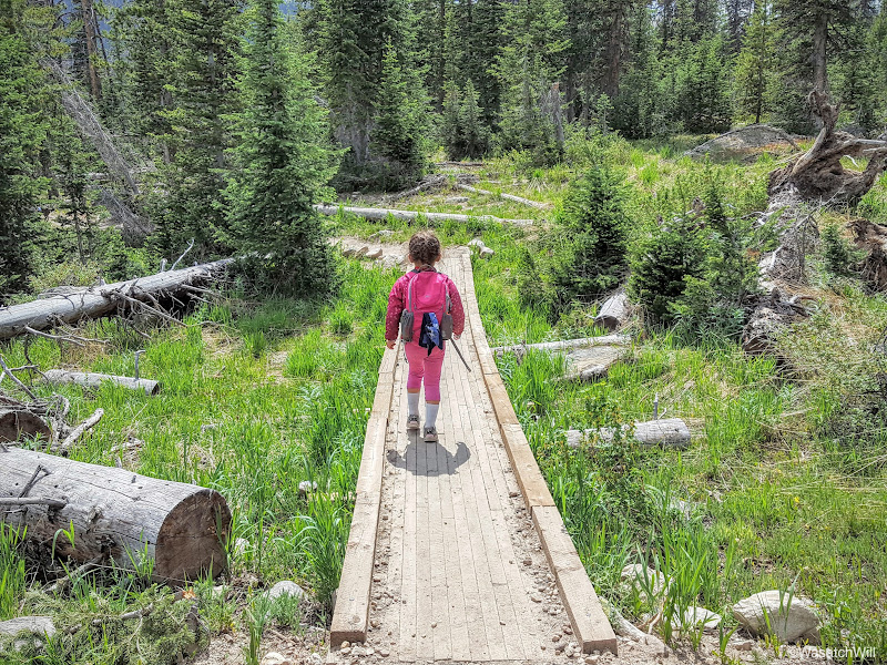 Backpacking with kids Uintas Clyde Lake Loop Backcountry Post