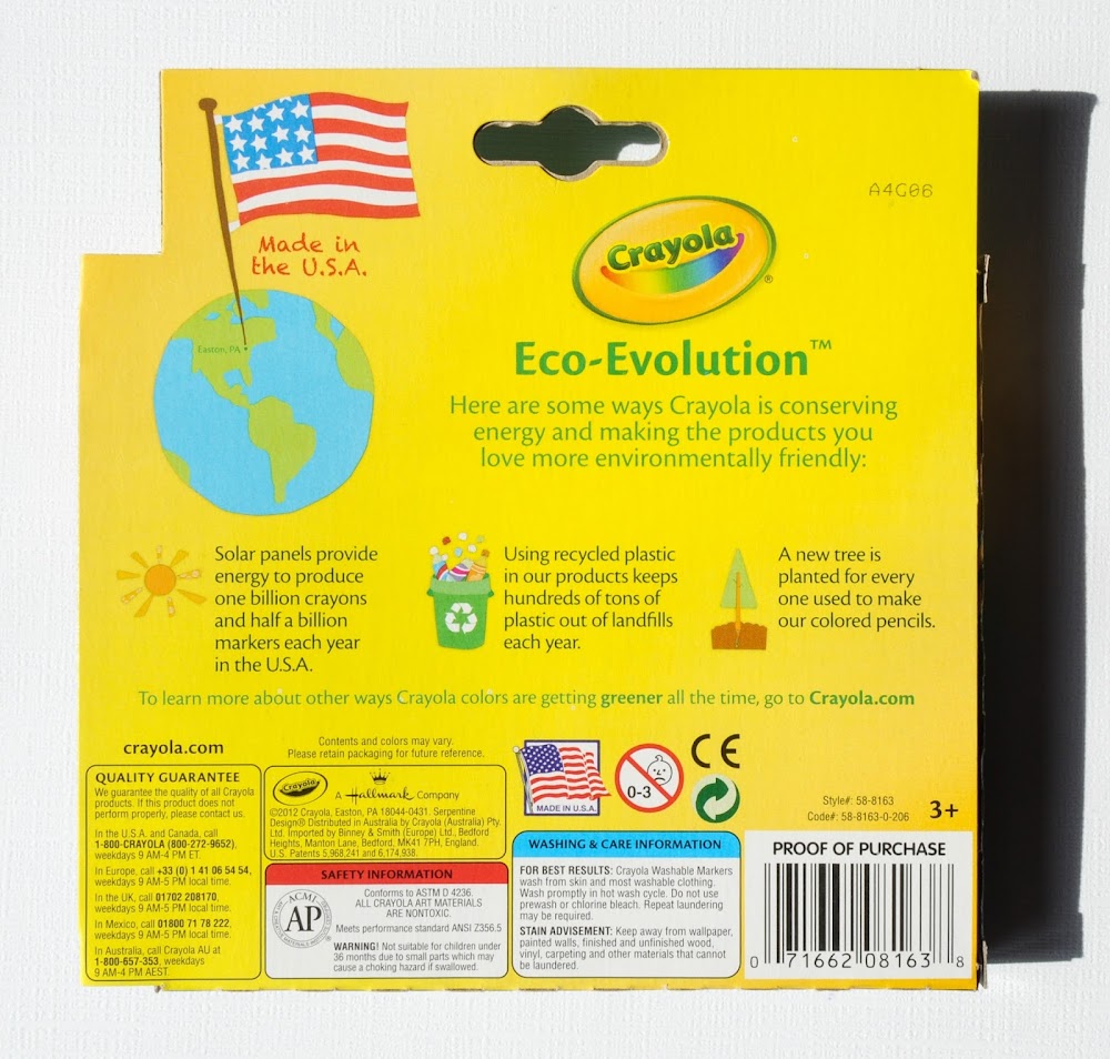 Crayola Gel Markers and Gel FX crayons What's Inside the Box Jenny's