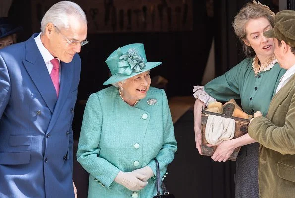 The cake was baked by Claire Ptak, who made The Duke and Duchess of Sussex’s wedding cake last year.