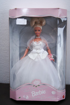 Peluche Chat Barbie Mariée Mattel 2002 - 27 Cm, Occasion