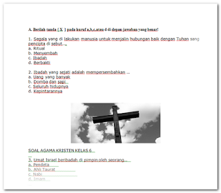 Inilah Soal-Soal UAS Kelas 1 2 3 4 5 6 Sekolah Dasar ( SD ) Terlengkap Inilah Soal-Soal UAS Kelas 1 2 3 4 5 6 Sekolah Dasar ( SD ) Terlengkap