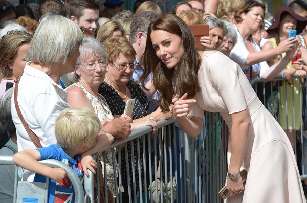 Prince William and Duchess of Cambridge visited Truro Cathedral