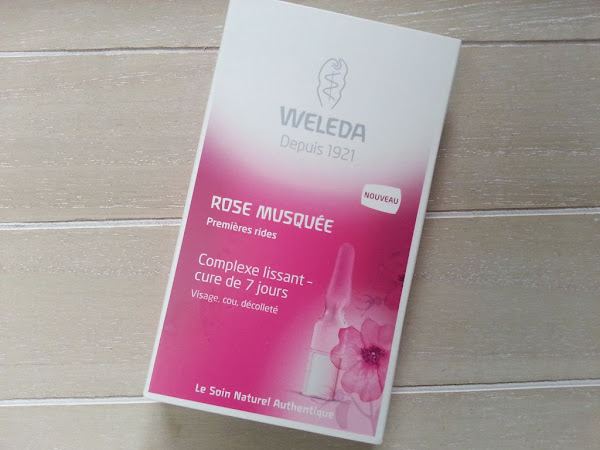 J'ai testé...le complexe lissant à la rose musquée de Weleda !