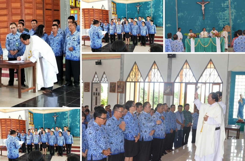 Bupati Kukuhkan Pengurus Pesparani Katolik Sekadau, Iwan Karantika Jabat Ketua Umum Bupati Kukuhkan Pengurus Pesparani Katolik Sekadau, Iwan Karantika Jabat Ketua Umum