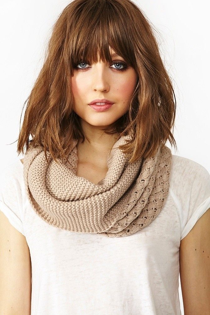 Hairstyles For Thin Hair 39 That Add Volume Thickness Bangs 2bfor 2bthin 2bhair