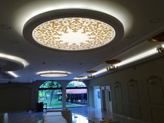 Luxury 42 Cnc False Ceiling Design With Led 2018 Caredecor