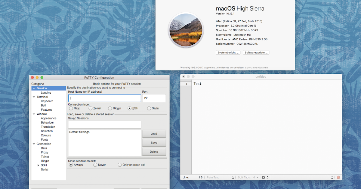 download putty mac os download putty mac os